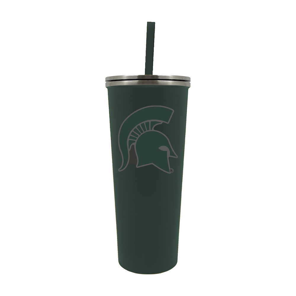 Michigan State Spartans 24 oz Team Color Skinny Tumbler