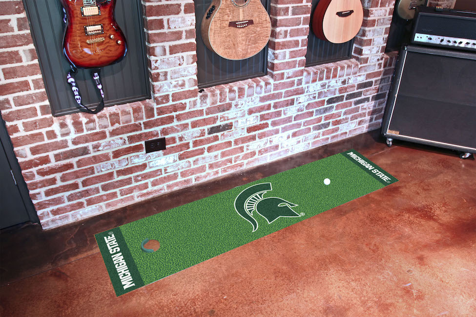 Michigan State Spartans Putting Green Mat 18 x 72