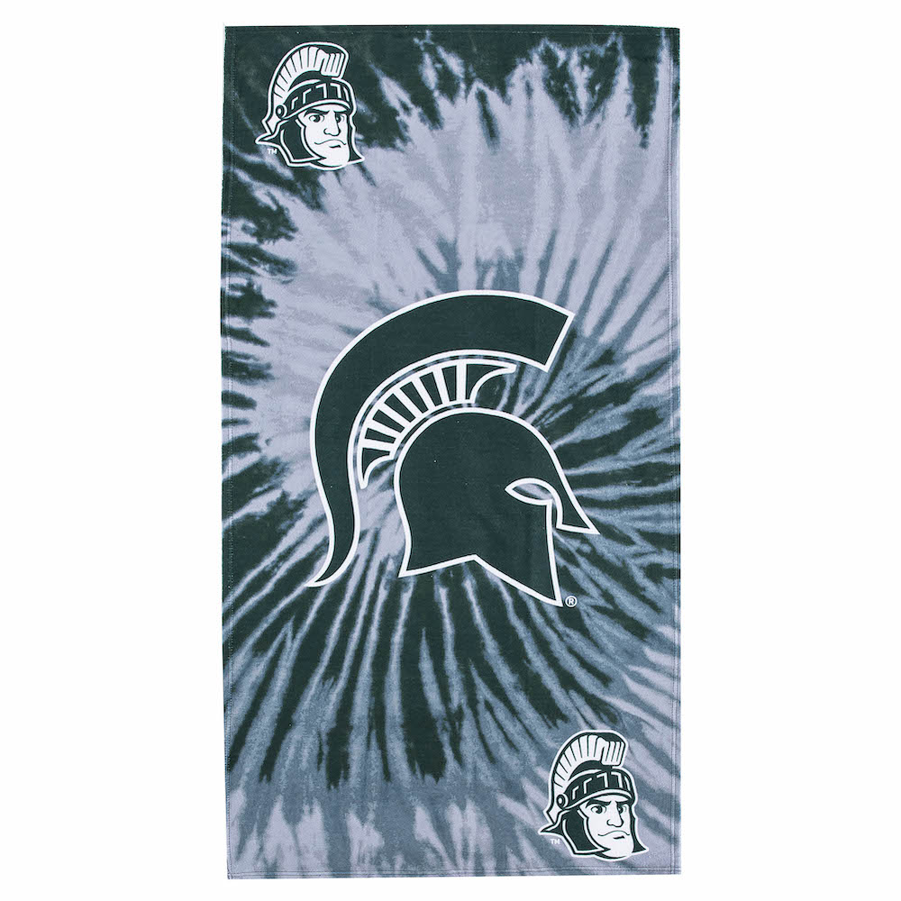 Michigan State Spartans Pyschedelic 30x60 Beach Towel