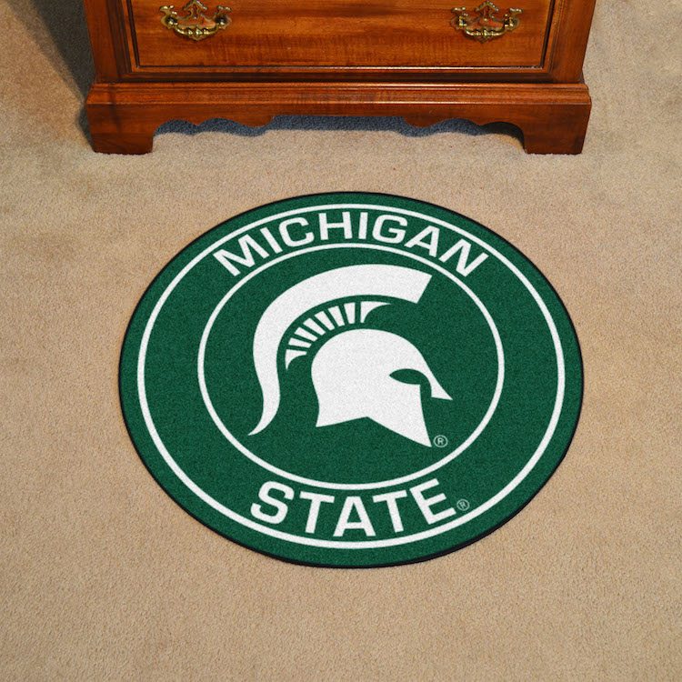 Michigan State Spartans Roundel Mat