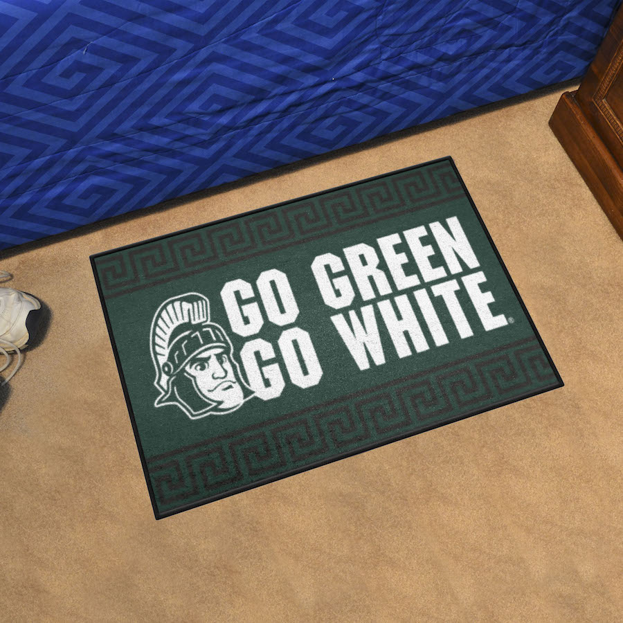 Michigan State Spartans SLOGAN 20 x 30 Starter Floor Mat