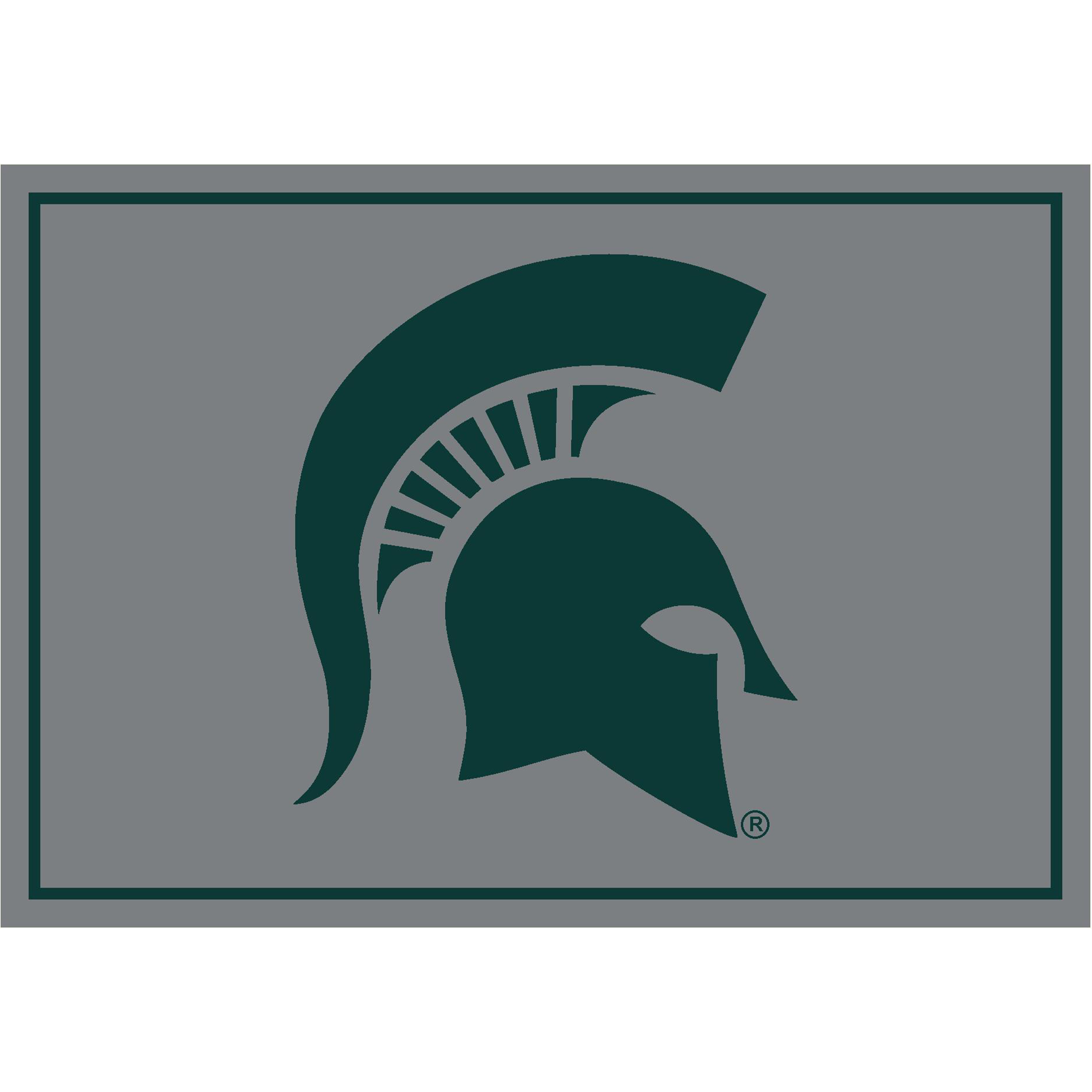 Michigan State Spartans 6 X 8 SPIRIT Rug