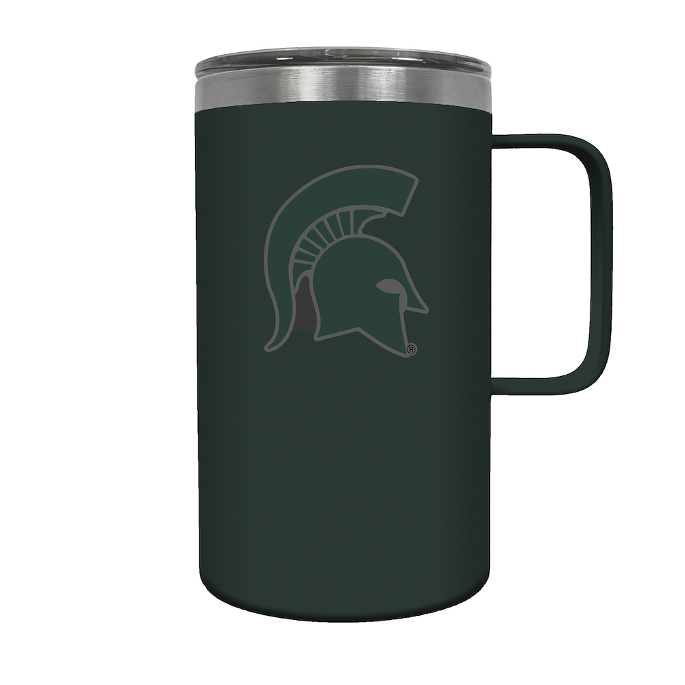 Michigan State Spartans 18 oz HUSTLE Travel Mug - Team Color