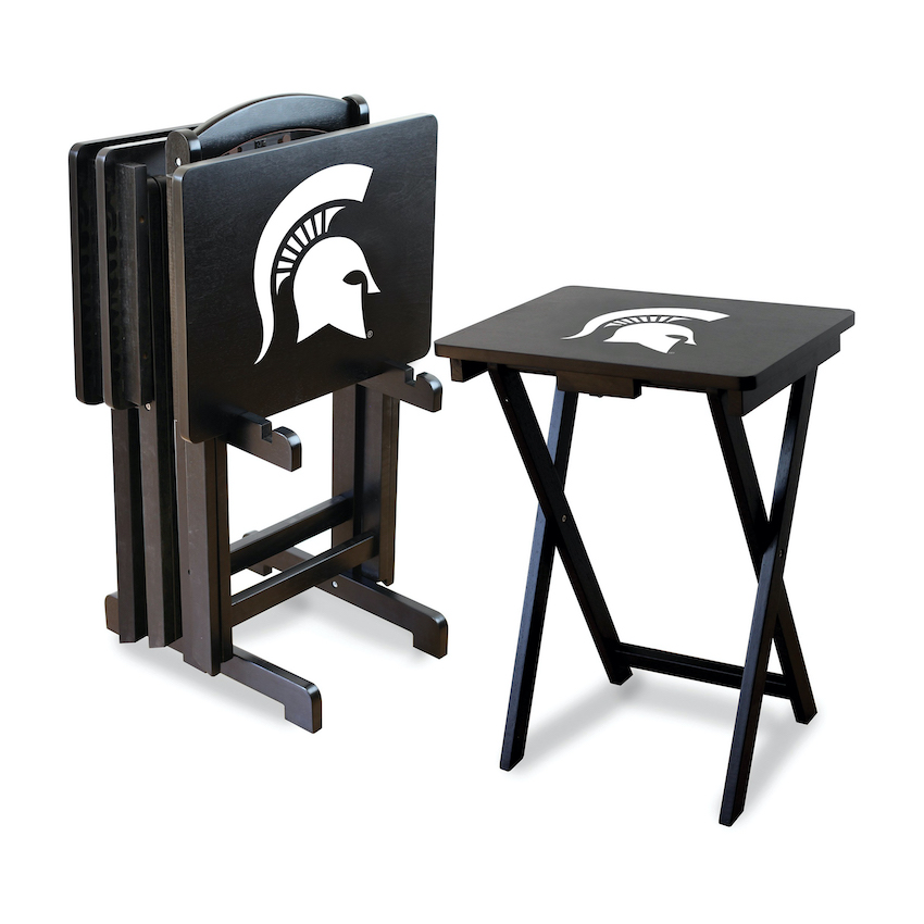 Michigan State Spartans TV Snack Tray Set