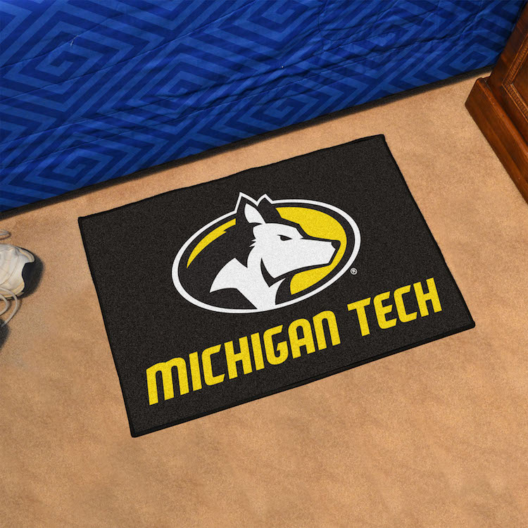 Michigan Tech Huskies 20 x 30 STARTER Floor Mat