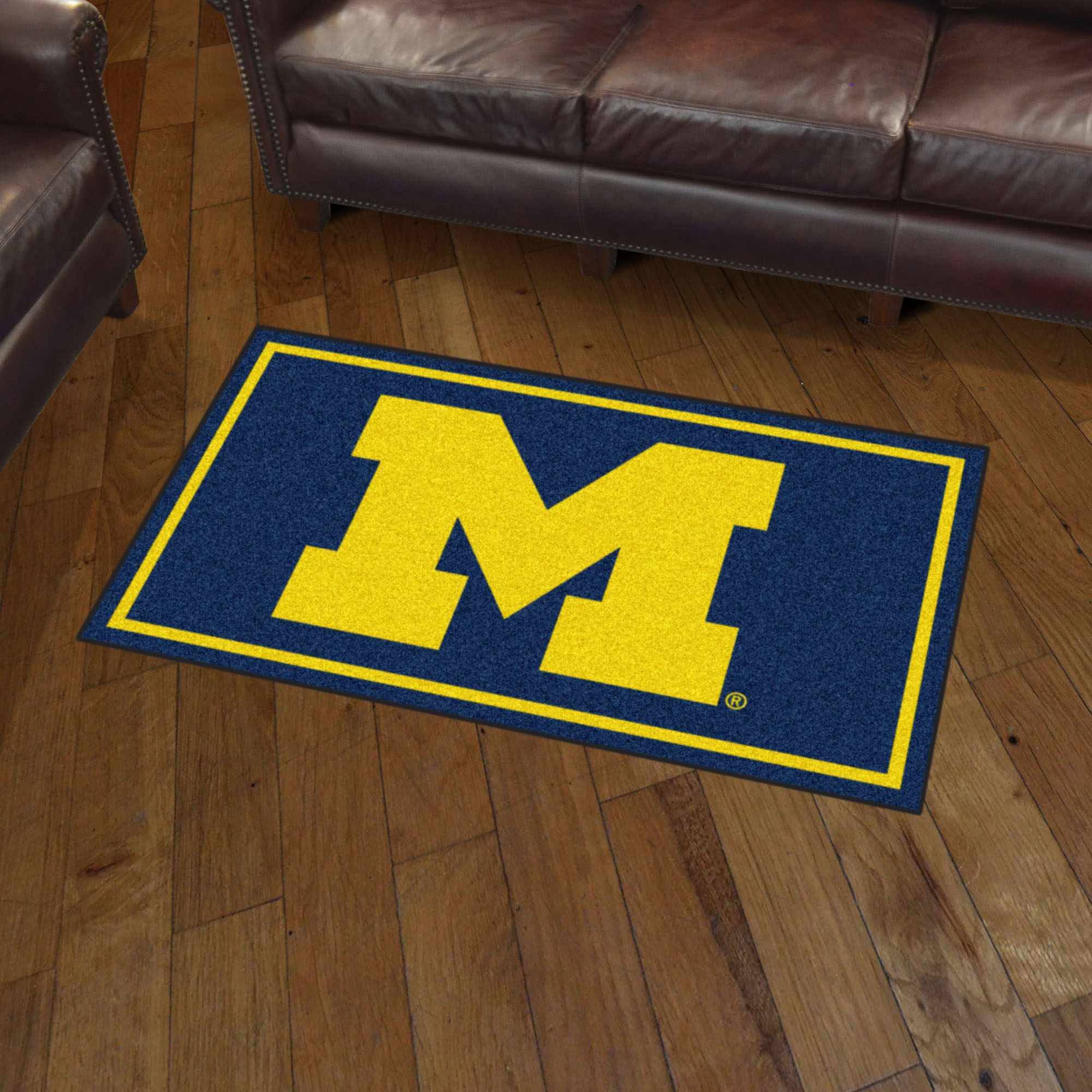 Michigan Wolverines 3x5 Area Rug