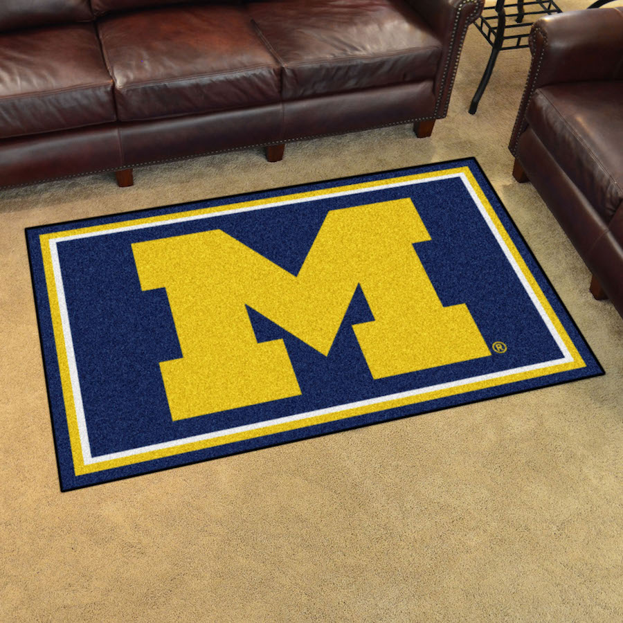 Michigan Wolverines 4x6 Area Rug