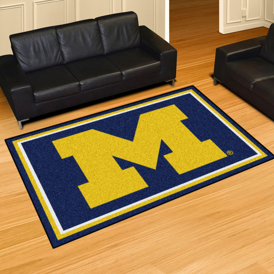 Michigan Wolverines 5x8 Area Rug