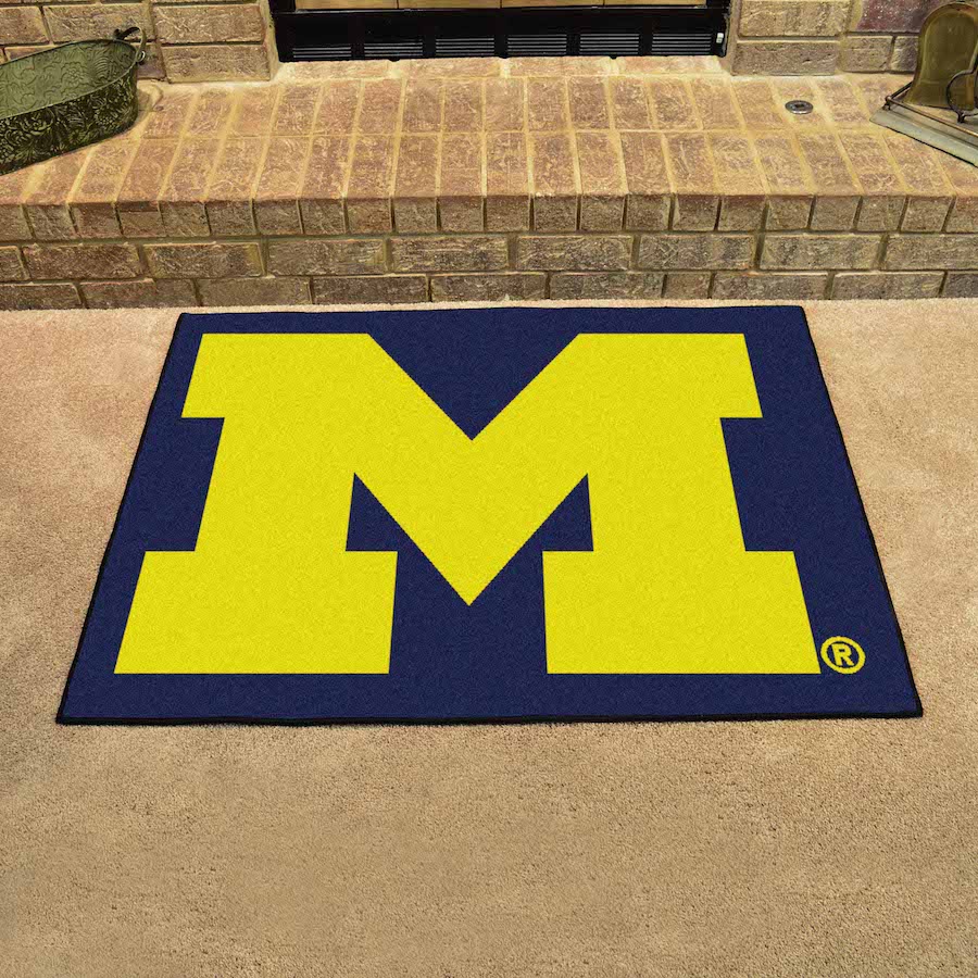 Michigan Wolverines ALL STAR 34 x 45 Floor Mat