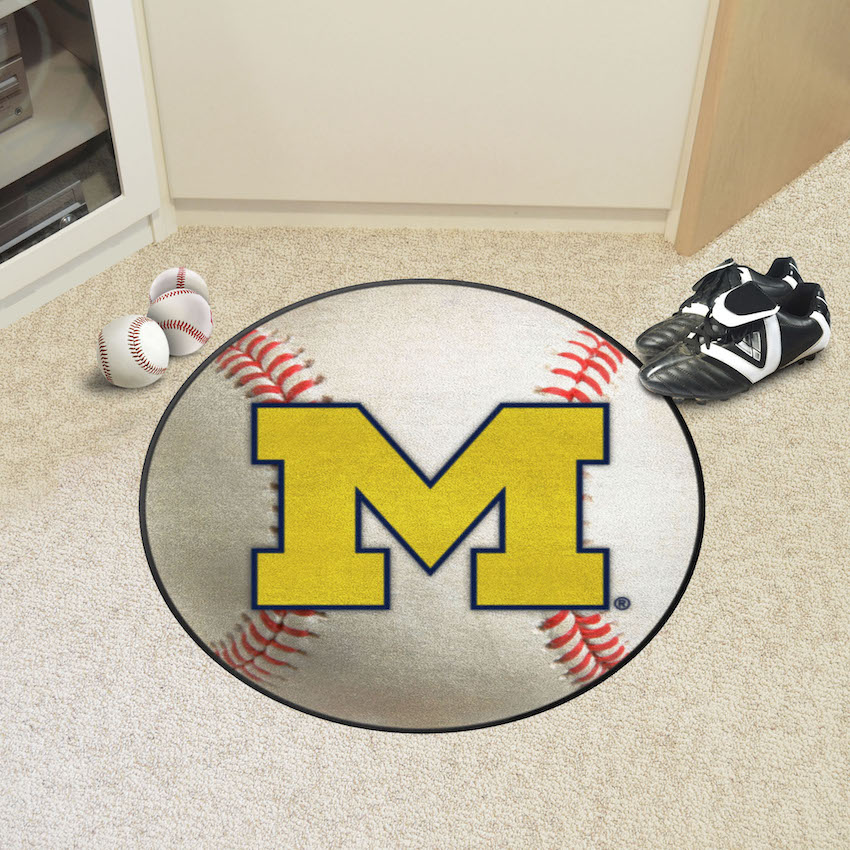 Michigan Wolverines BASEBALL Mat