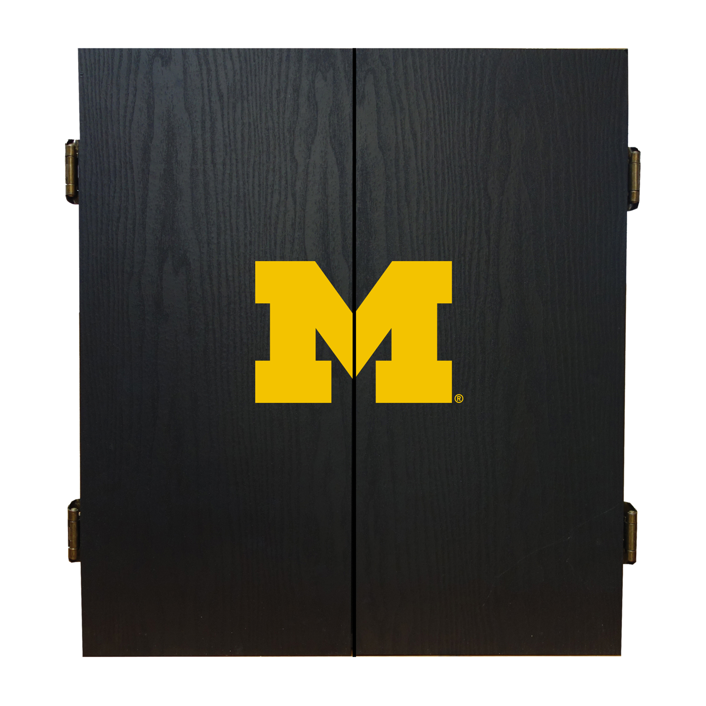 Michigan Wolverines Dart Cabinet