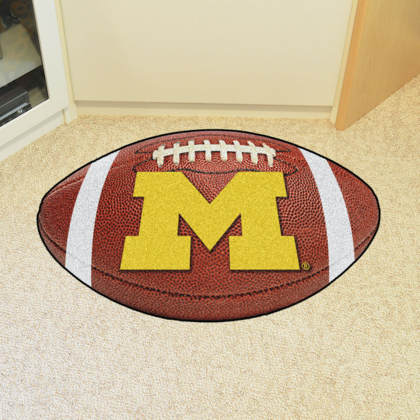 Michigan Wolverines 22 x 35 FOOTBALL Mat