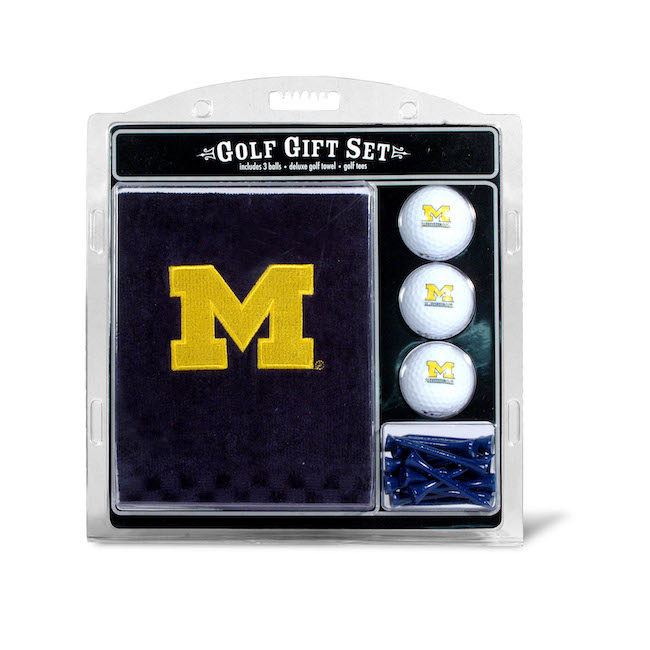 Michigan Wolverines Premium Golf Gift Set