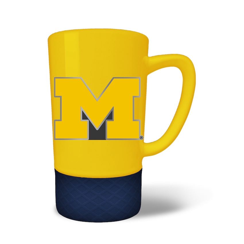 Michigan Wolverines 15 oz Team Colored JUMP Mug