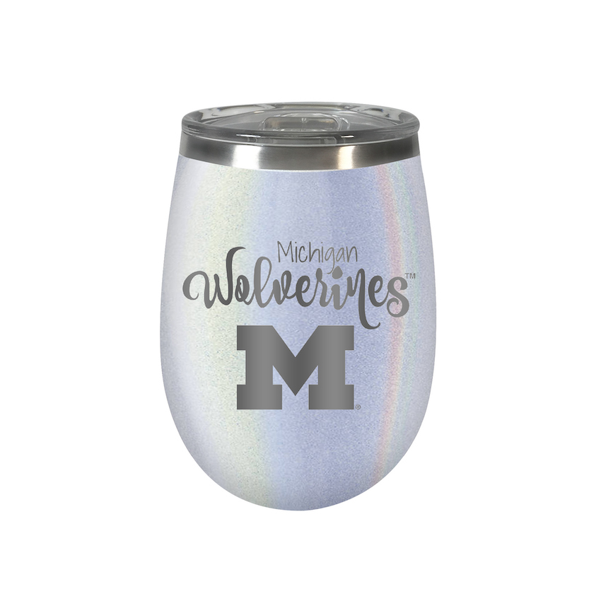 Michigan Wolverines 10 oz OPAL Wine Tumbler