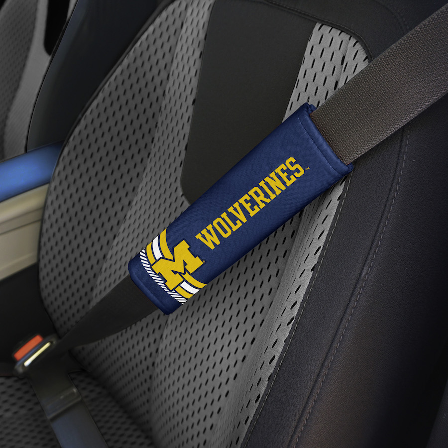 Michigan Wolverines RALLY Seatbelt Pad (set of 2)