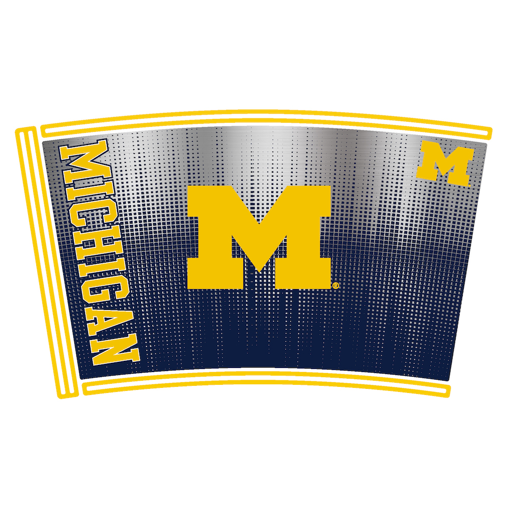 Michigan Wolverines 18 oz ROADIE Travel Tumbler