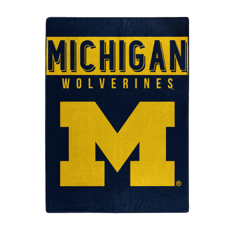 Michigan Wolverines Silk Touch Throw Blanket 60 x 80