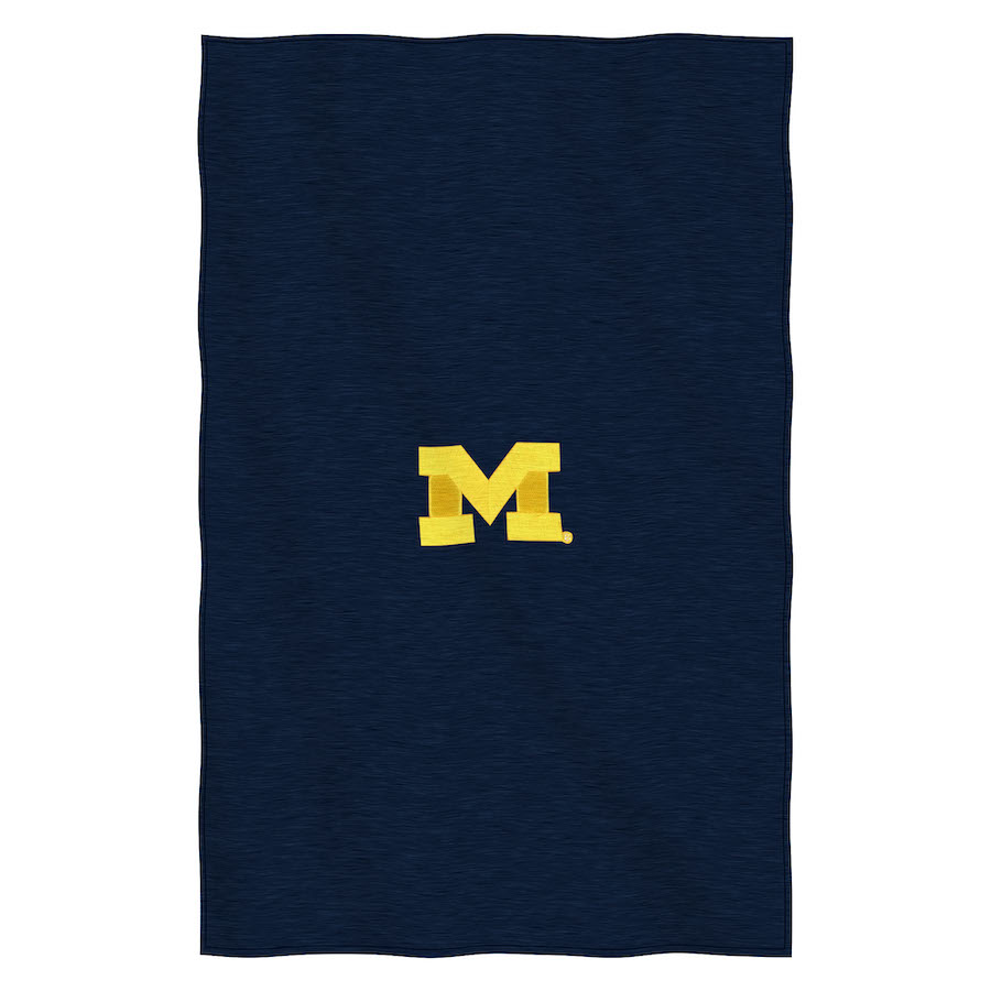 Michigan Wolverines SWEATSHIRT style Throw Blanket