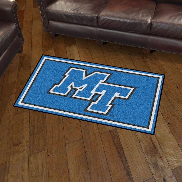 Middle Tennessee State Blue Raiders 3x5 Area Rug