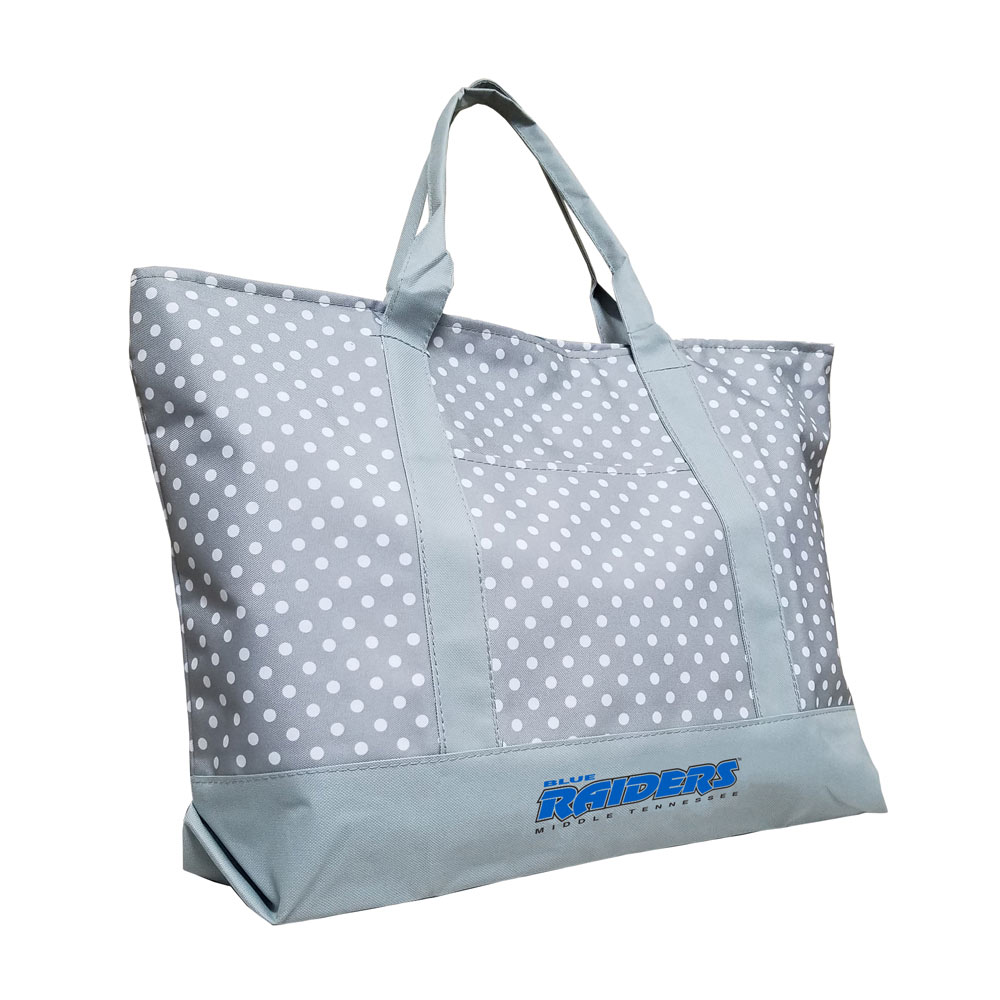 Middle Tennessee State Blue Raiders Dot Tote Bag