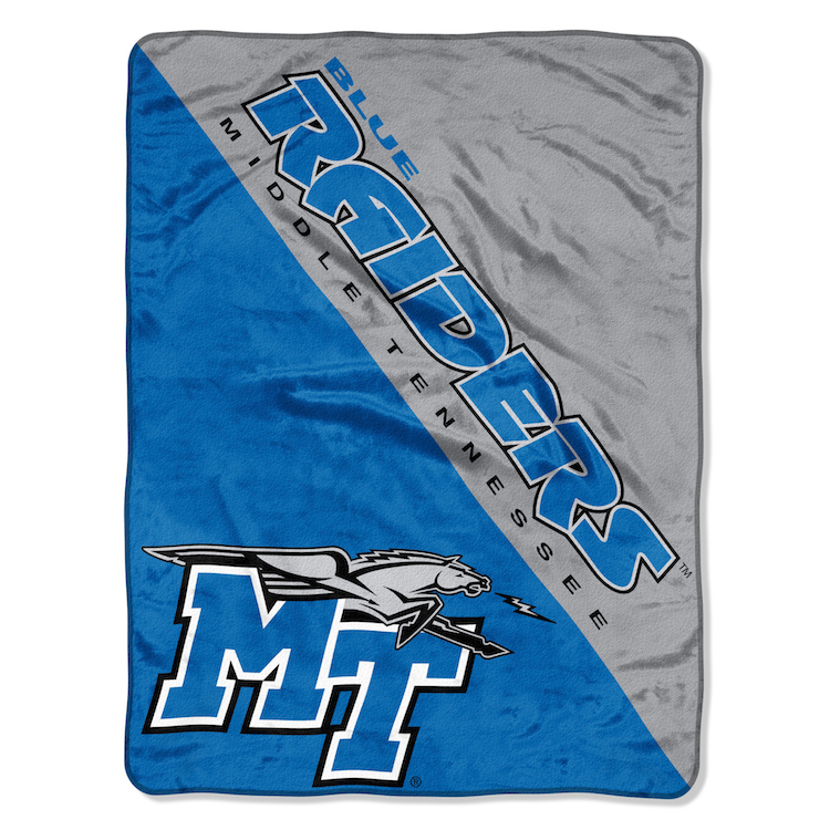 Middle Tennessee State Blue Raiders Micro Raschel 50 x 60 Team Blanket