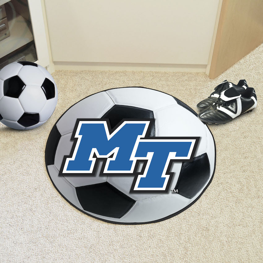 Middle Tennessee State Blue Raiders SOCCER BALL Mat