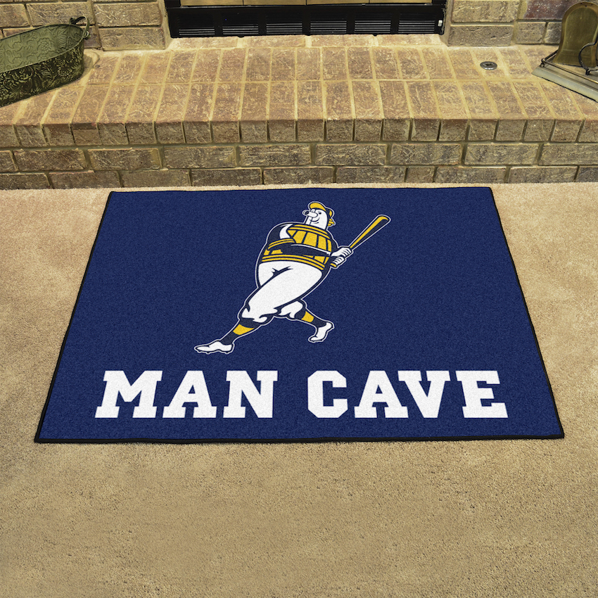 Milwaukee BERNIE BREWER ALL STAR 34 x 45 MAN CAVE Floor Mat