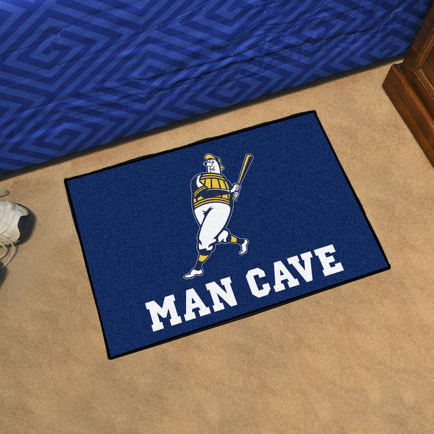 Milwaukee BERNIE BREWER MAN CAVE 20 x 30 STARTER Floor Mat