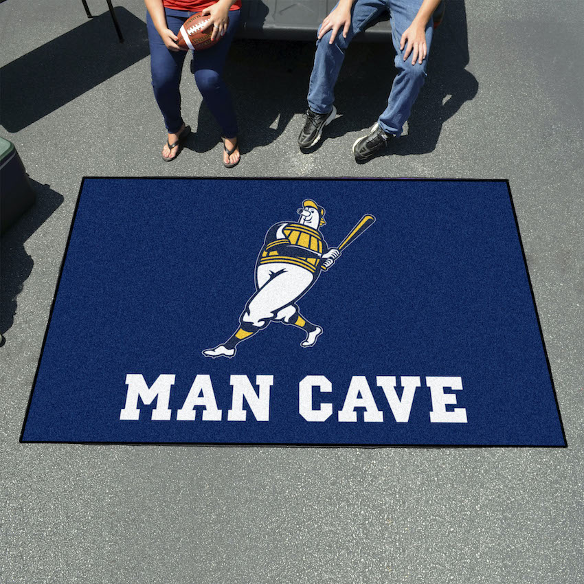 Milwaukee BERNIE BREWER UTILI-MAT 60 x 96 MAN CAVE Rug