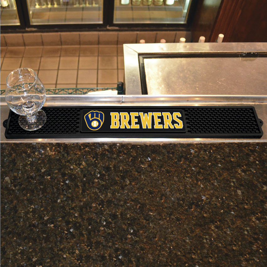 Milwaukee Brewers Bar Drink Mat