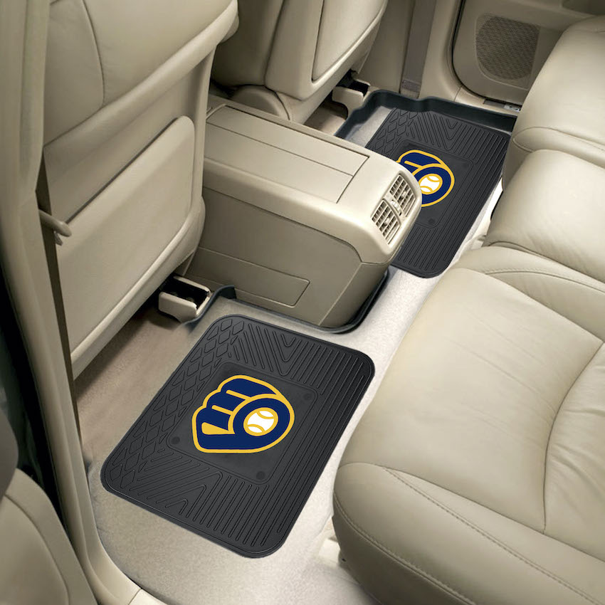 Milwaukee Brewers Small Utility Mat (Set of 2)