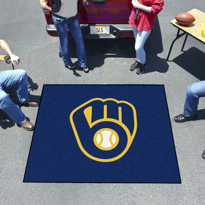 Milwaukee Brewers TAILGATER 60 x 72 Rug