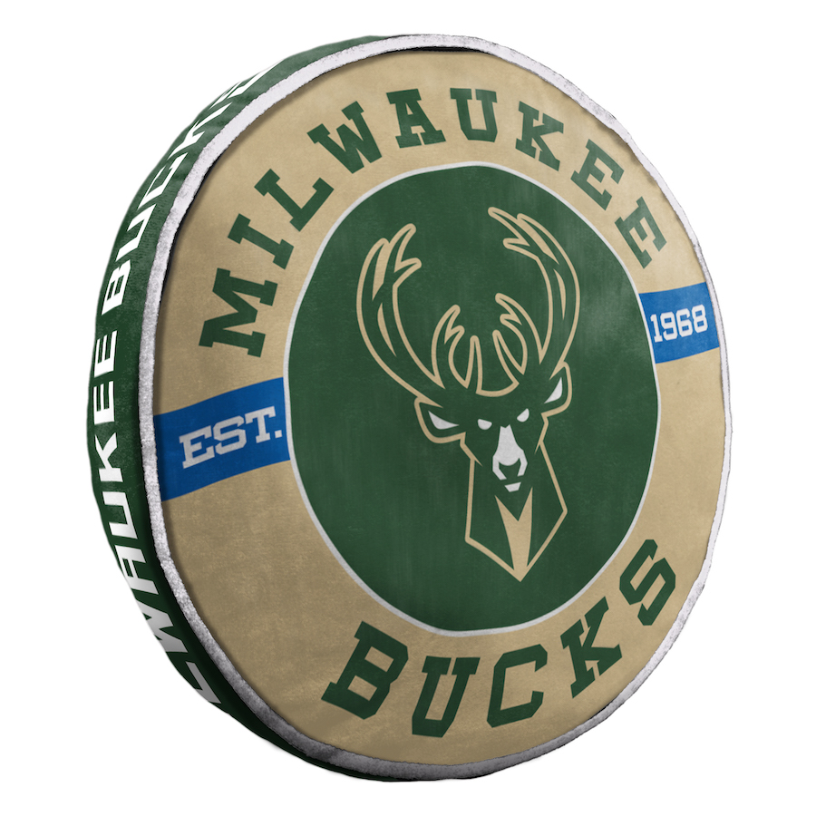 Milwaukee Bucks Travel Cloud Pillow - 15 inch