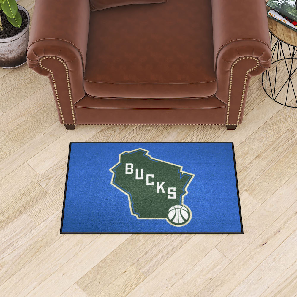 Milwaukee Bucks 20 x 30 STARTER Floor Mat - 2nd Logo