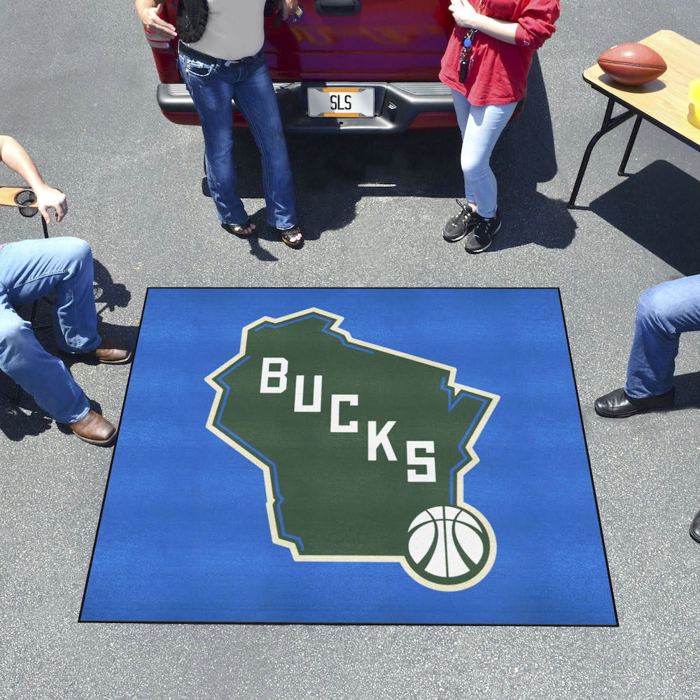 Milwaukee Bucks TAILGATER 60 x 72 Rug - 2nd Logo