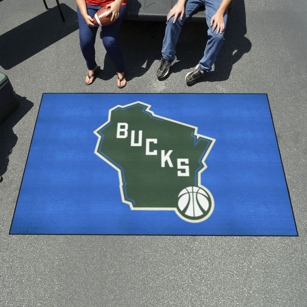 Milwaukee Bucks ULTI-MAT 60 x 96 Rug - 2nd Logo