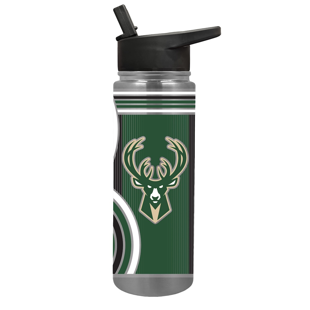 Milwaukee Bucks COOL VIBES 24 oz Thirst Hydration Water Bottle