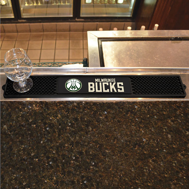 Milwaukee Bucks Bar Drink Mat
