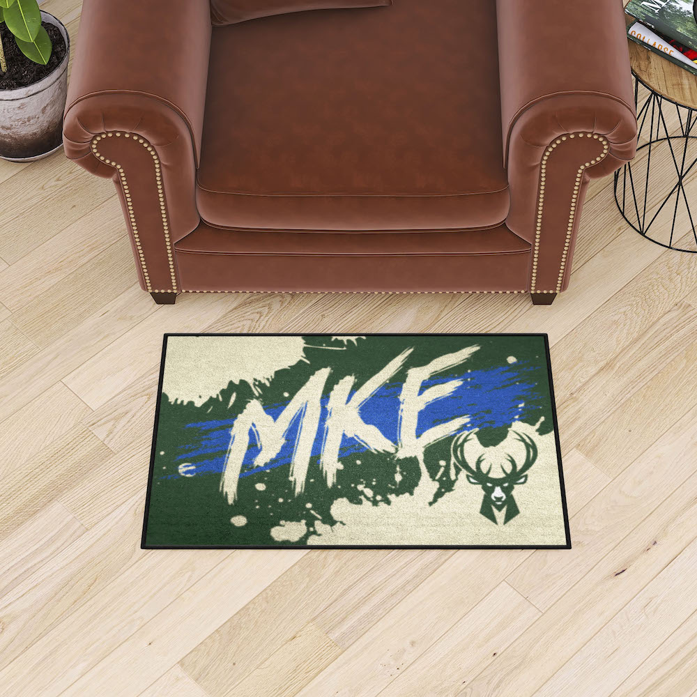 Milwaukee Bucks SLOGAN 20 x 30 Starter Floor Mat