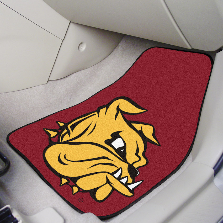 Minnesota Duluth Bulldogs Car Floor Mats 18 x 27 Carpeted-Pair