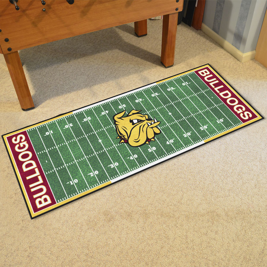 Minnesota Duluth Bulldogs 30 x 72 Football Field Carpet Runner