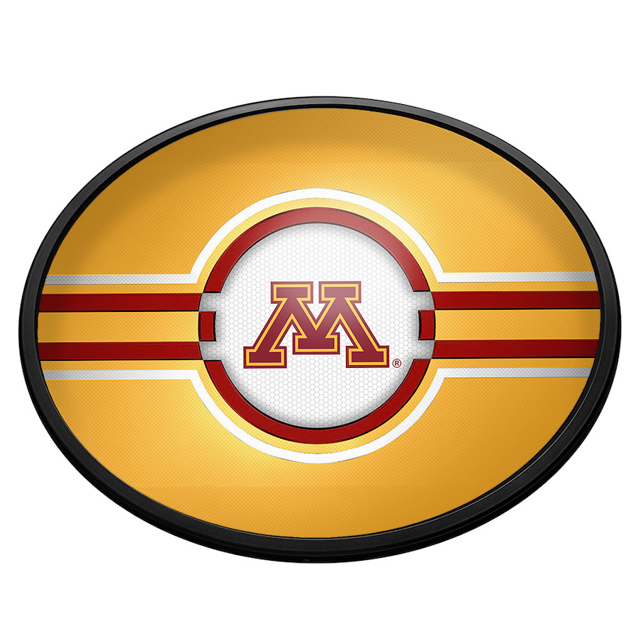 Minnesota Golden Gophers Slimline LED Wall Sign ~ OVAL