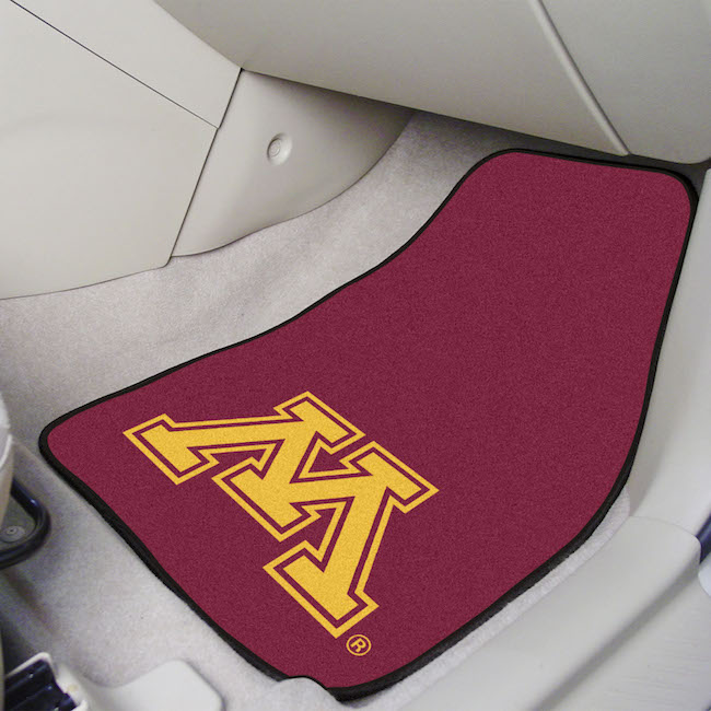 Minnesota Golden Gophers Car Floor Mats 18 x 27 Carpeted-Pair