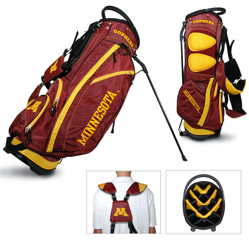 Minnesota Golden Gophers Fairway Carry Stand Golf Bag