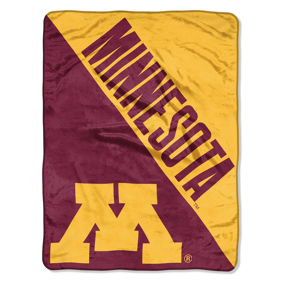 Minnesota Golden Gophers Micro Raschel 50 x 60 Team Blanket