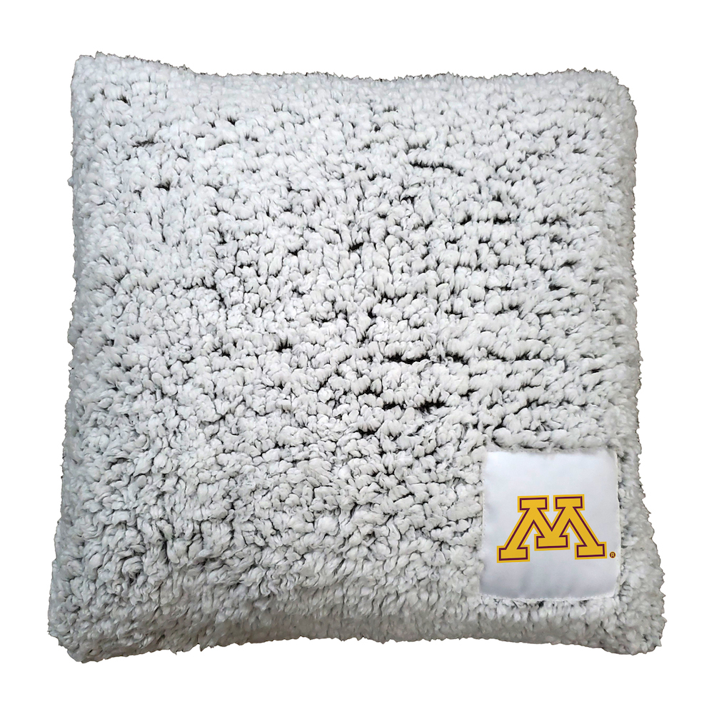 Minnesota Golden Gophers Frosty Throw Pillow