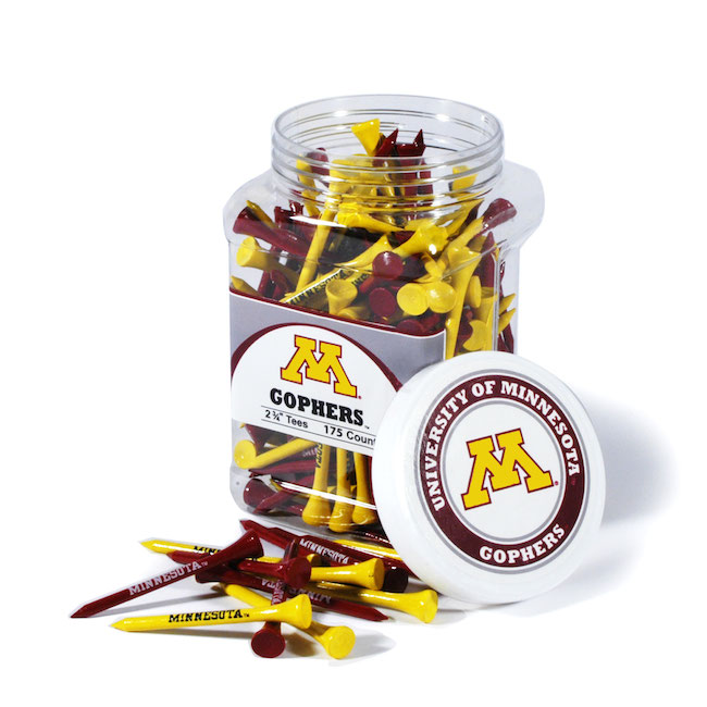 Minnesota Golden Gophers 175 imprinted Tee Jar