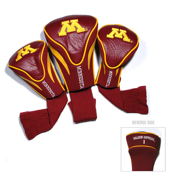 Minnesota Golden Gophers 3 Pack Contour Headcovers