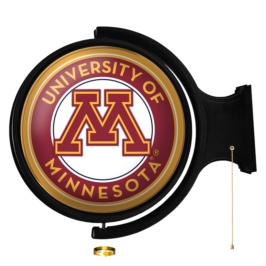 Minnesota Golden Gophers LED Rotating Wall Sign